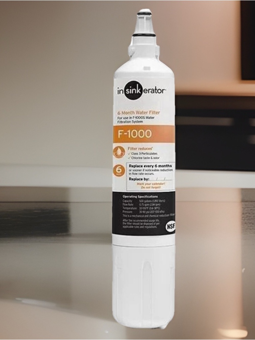 InSinkErator F-1000 Standard Under-Sink Water Filtration System For F-1000S NEW